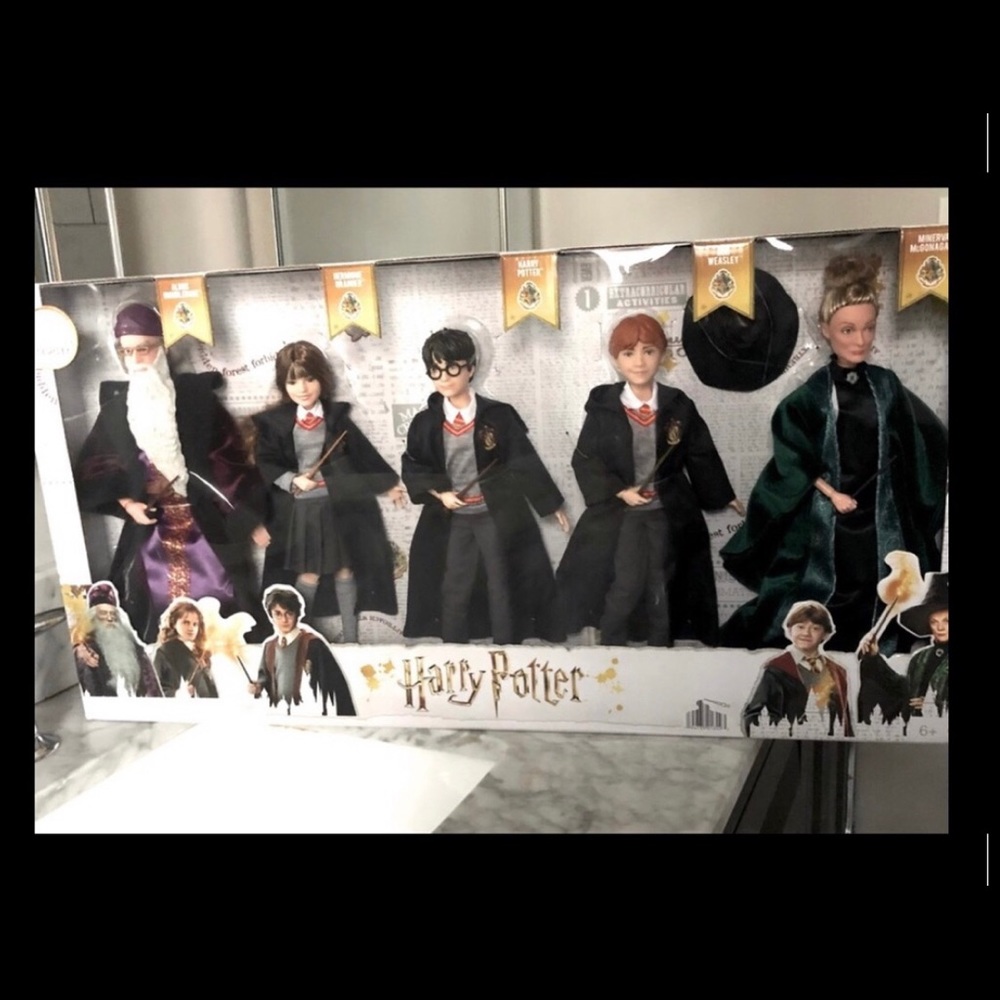 Collectable Harry Potter Action Figures 12”NEW Set of 5 (eBay $147.50)